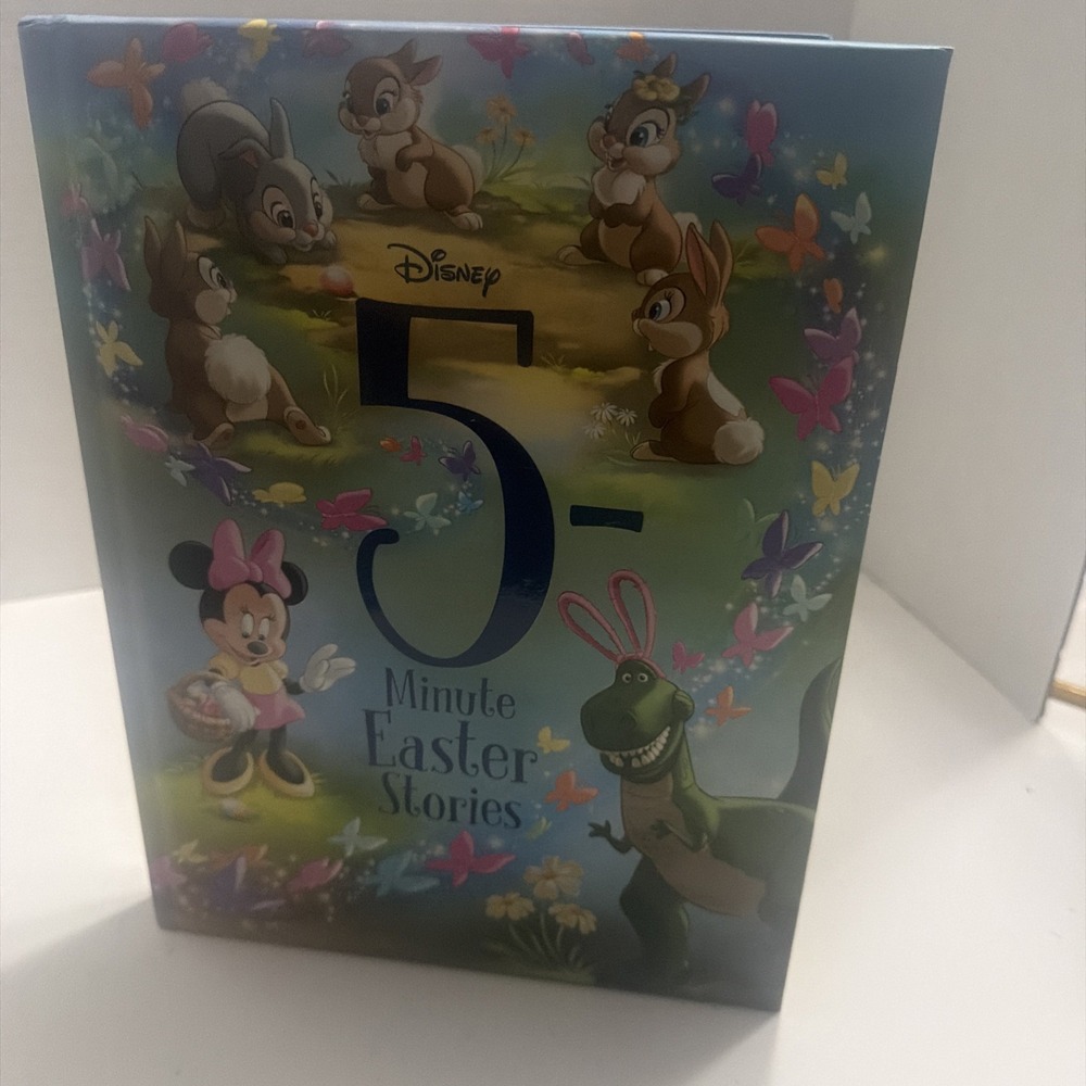 Disney 5-Minute Easter Stories Hardcover Book First Edition 2020 Mickey Frozen
